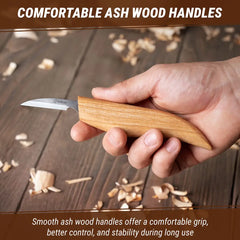 Wood Carving Tool Set for Spoon Carving (Left handed) - S13L
