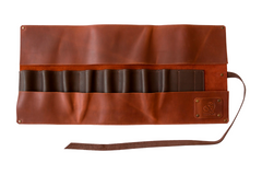 Leather Tool Storage Roll for 8 Tools - TR8X