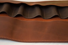 Leather Tool Storage Roll for 8 Tools - TR8X