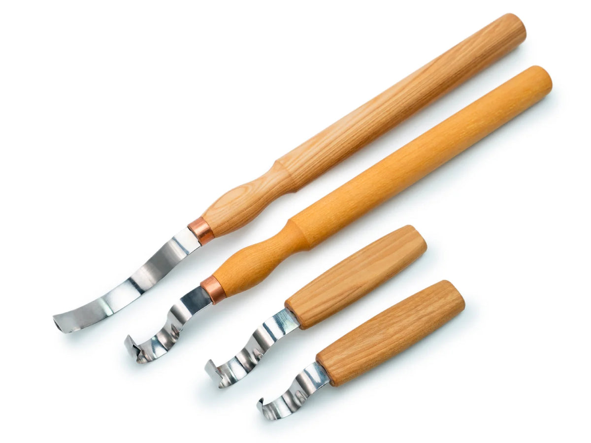 Hook Knife Set of 4 Tools