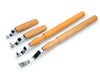 Left handed Hook Knife Set of 4 Tools