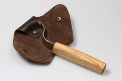 Spoon Carving Knife in Leather Sheath - SK1S