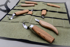 Wood Carving Set of 8 Knives - S08