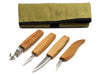 Extended Wood Carving Knife Set  – Whittling, Detail & Spoon Carving Knives Set  – S09