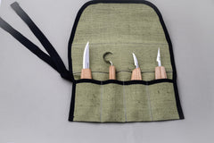 Extended Wood Carving Knife Set  – Whittling, Detail & Spoon Carving Knives Set  – S09