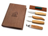 Set of 4 Knives in a Book Case - S09 book
