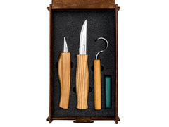 Spoon Carving Set In a Box (Left-handed) - S13LBOX