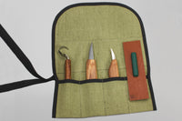 Left-Handed 3-Piece Spoon Carving Set – Spoon Carving, Detail & Whittling Knife Set – S17L