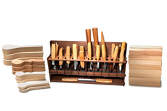 Multifunctional Extended 28 PCS Wood Carving Set (left-handed) – S68L
